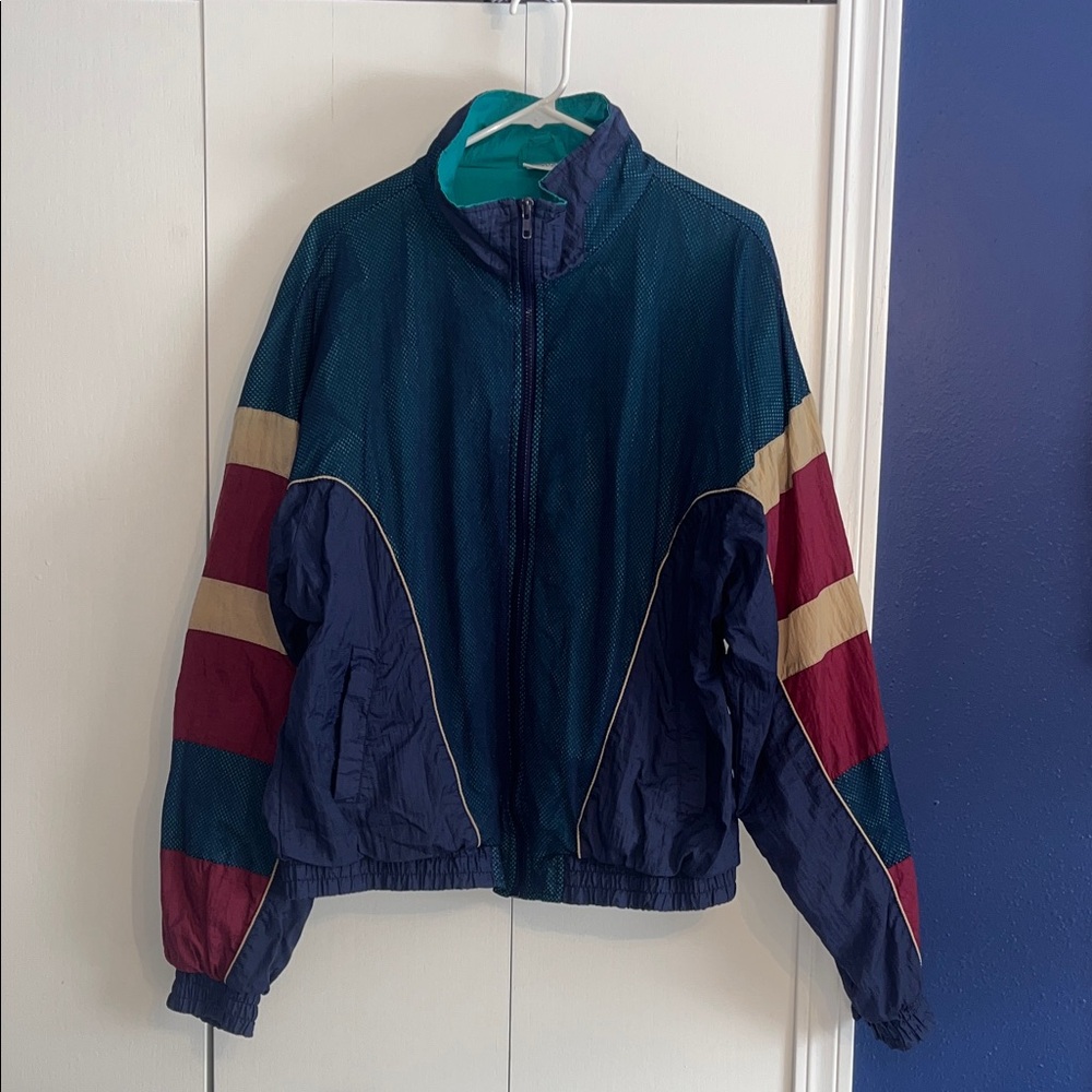 Athletic Works Teal Nylon Jacket